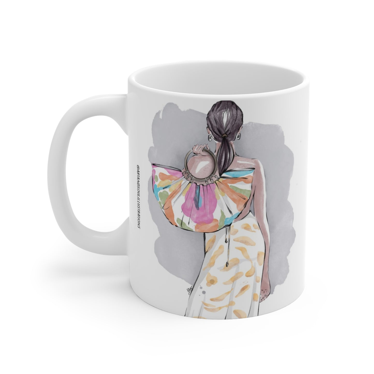 Keepsake Couture Inspirational Fashion Illustrated Mug