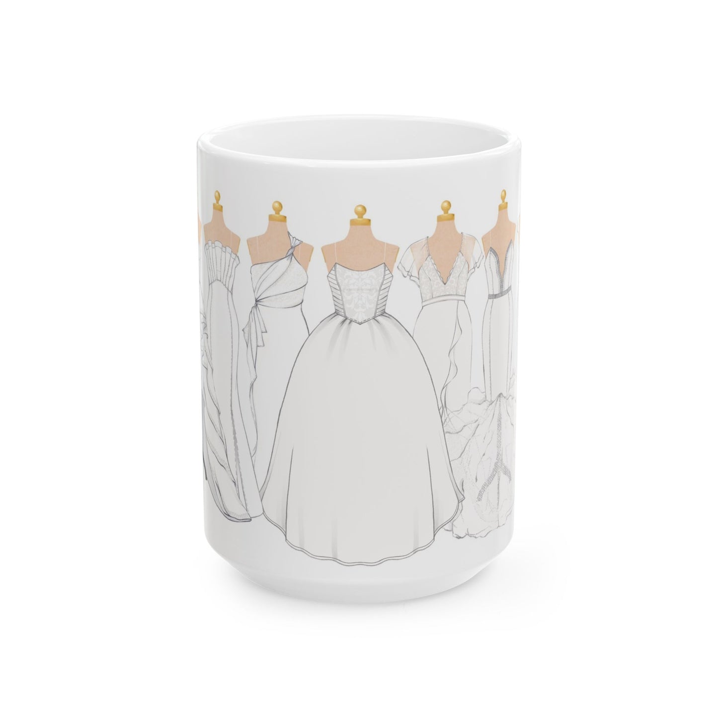 Keepsake Couture Wedding Gown Bridal Mug