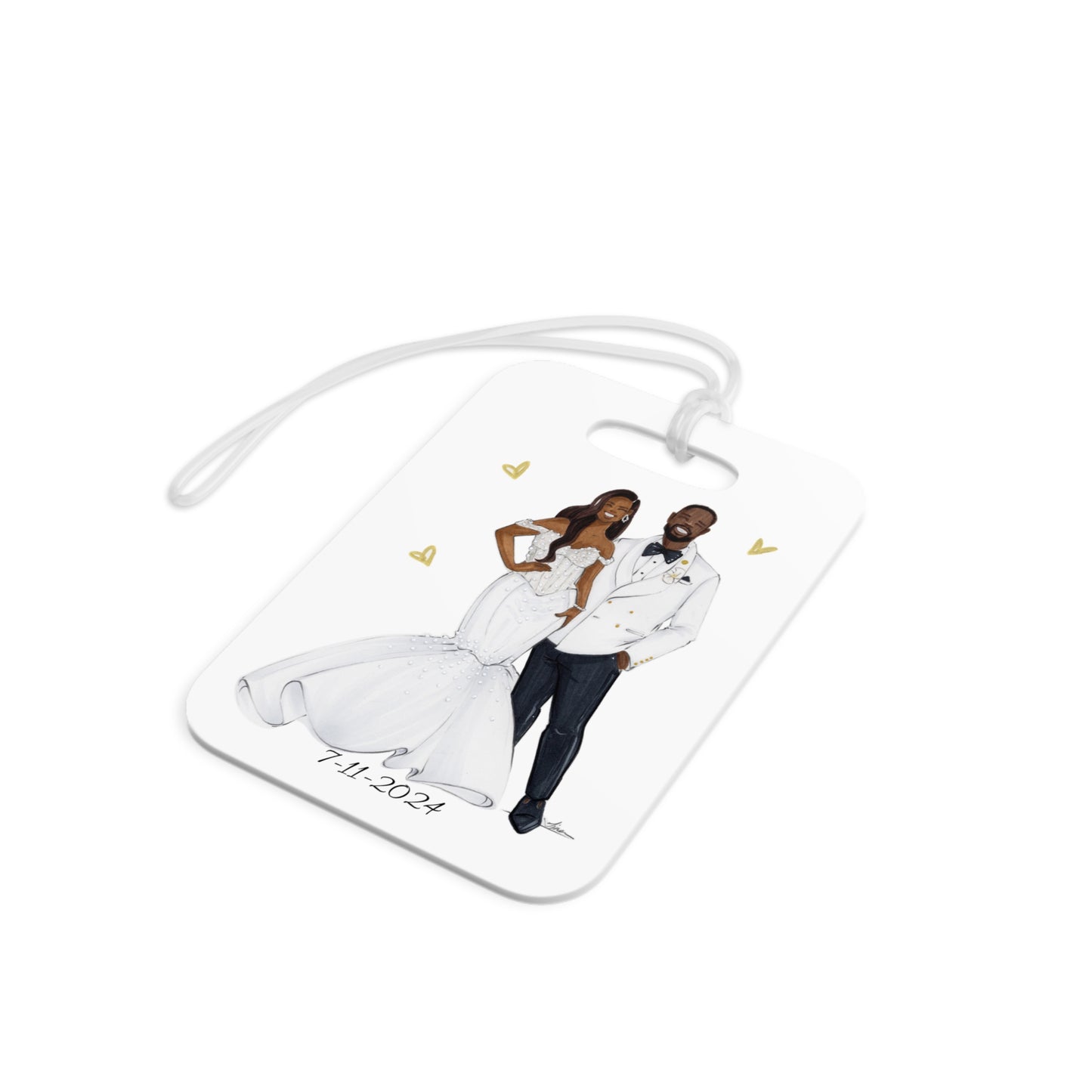 Custom Illustrated Luggage Tags