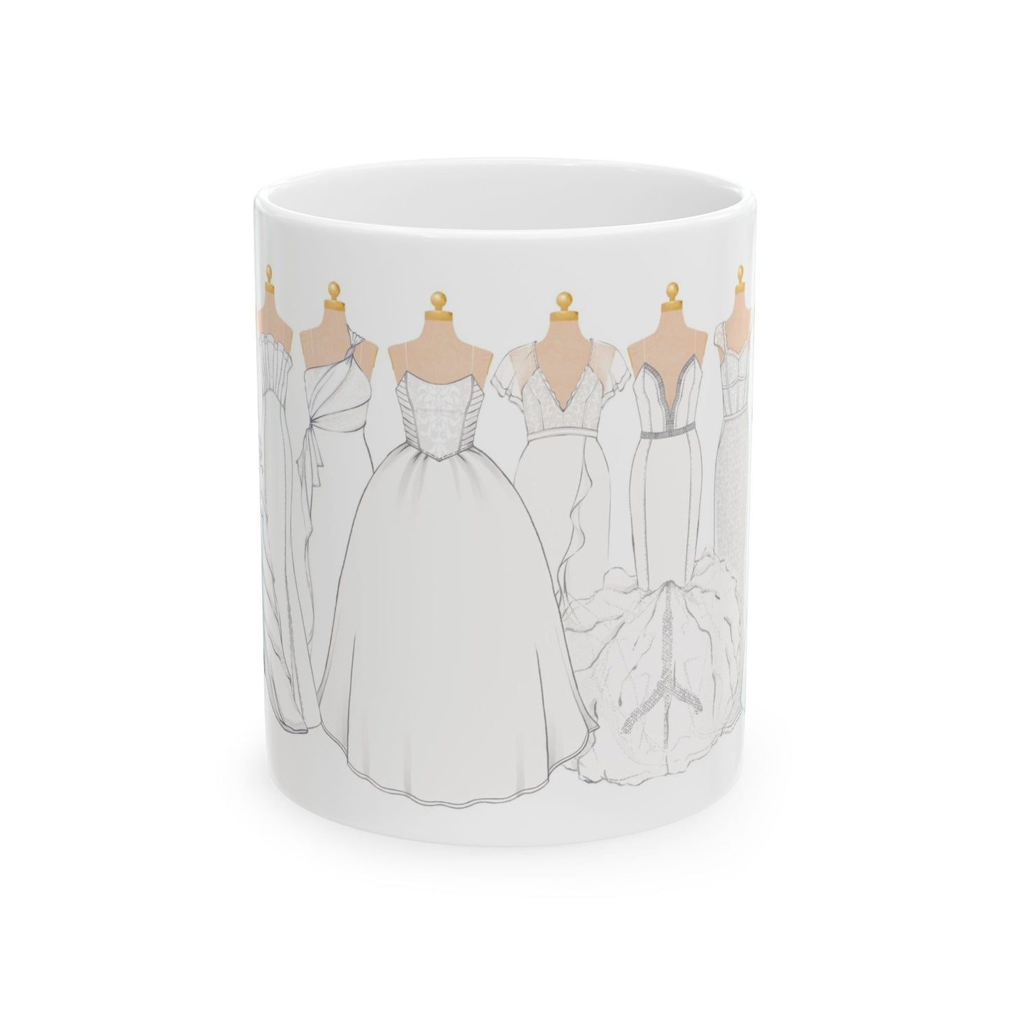 Keepsake Couture Wedding Gown Bridal Mug