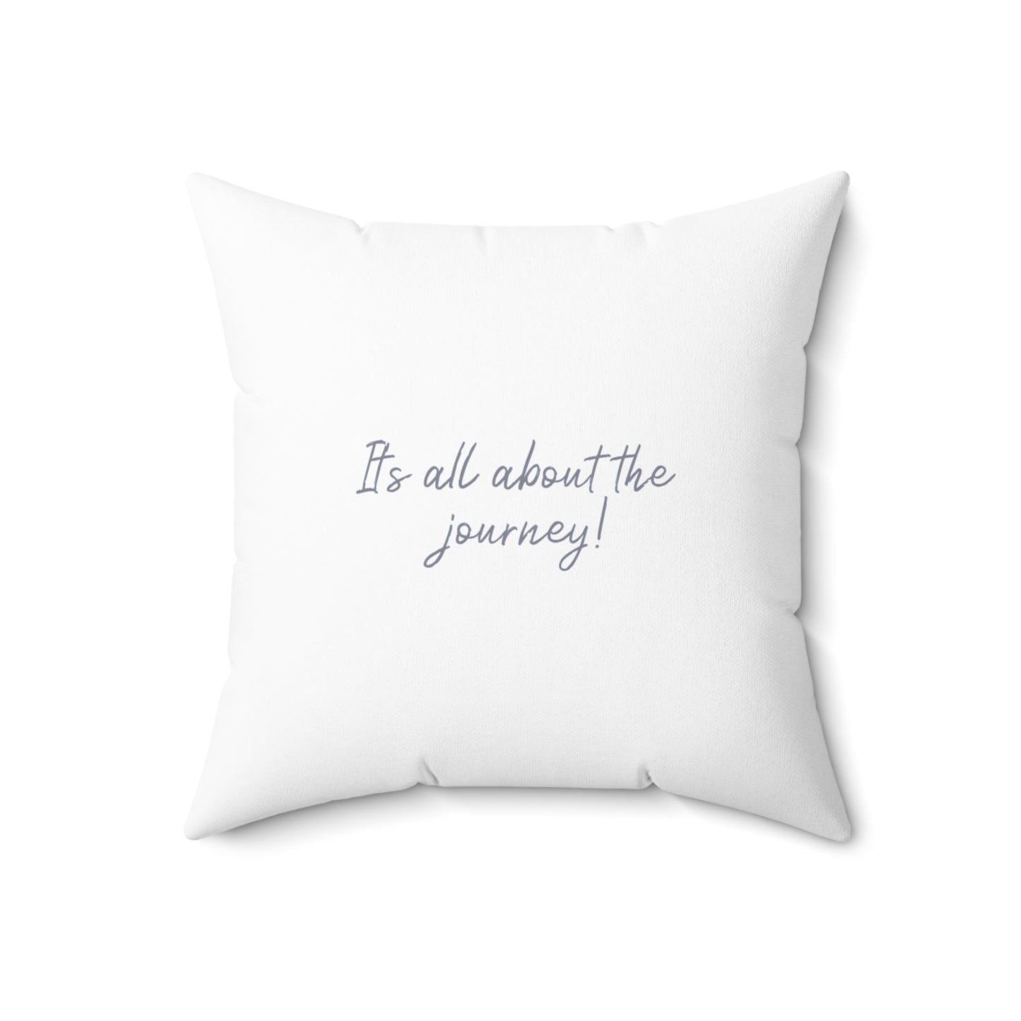 Keepsake Couture Inspirational Journey Fashion Illustrated Square Pillow