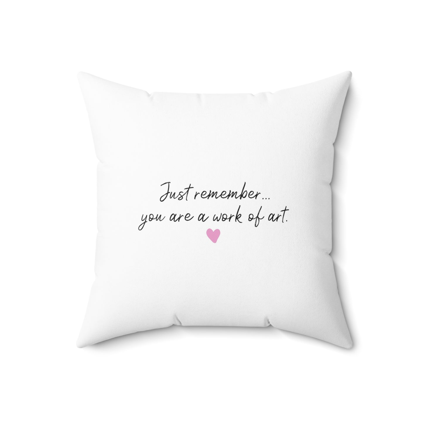 Keepsake Couture Inspirational Fashion Illustrated Square Pillow