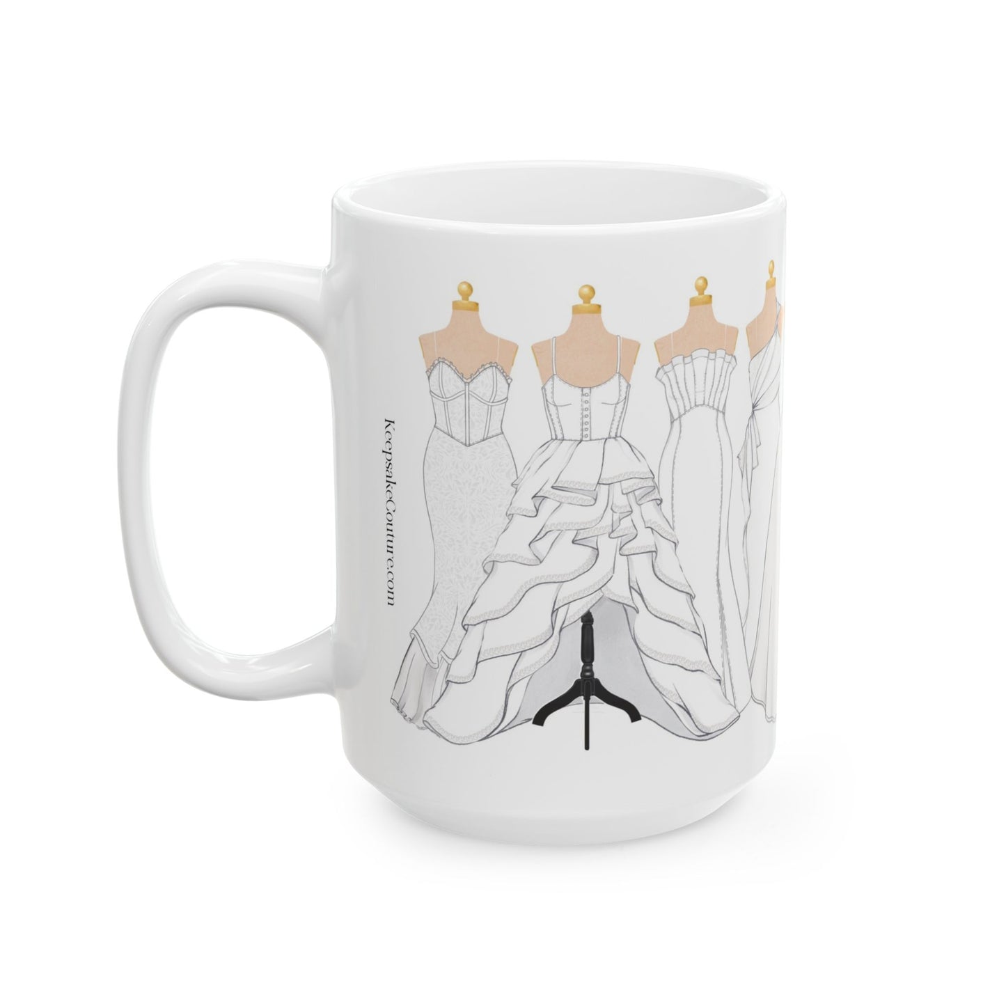 Keepsake Couture Wedding Gown Bridal Mug