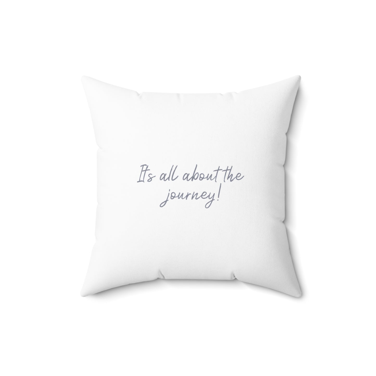 Keepsake Couture Inspirational Journey Fashion Illustrated Square Pillow