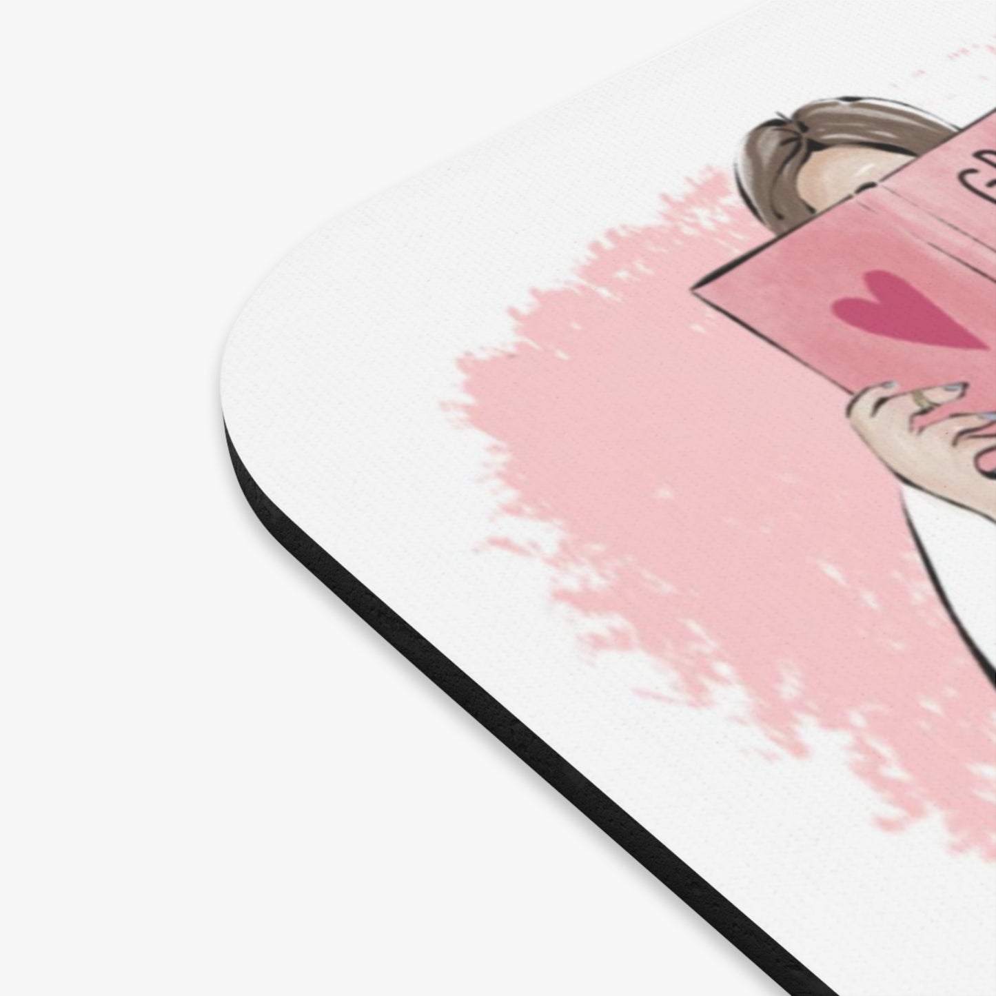 Keepsake Couture Fashion Illustrated Motivational Mouse Pad
