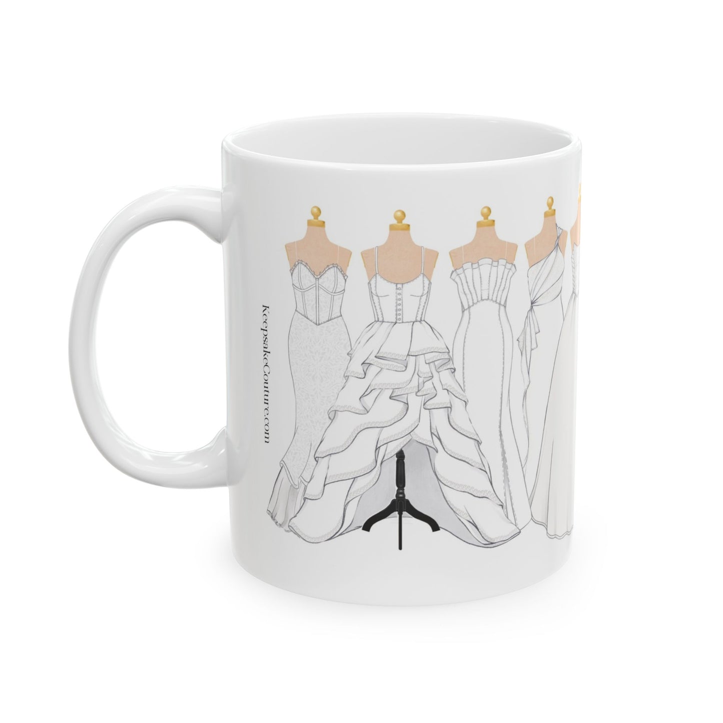 Keepsake Couture Wedding Gown Bridal Mug