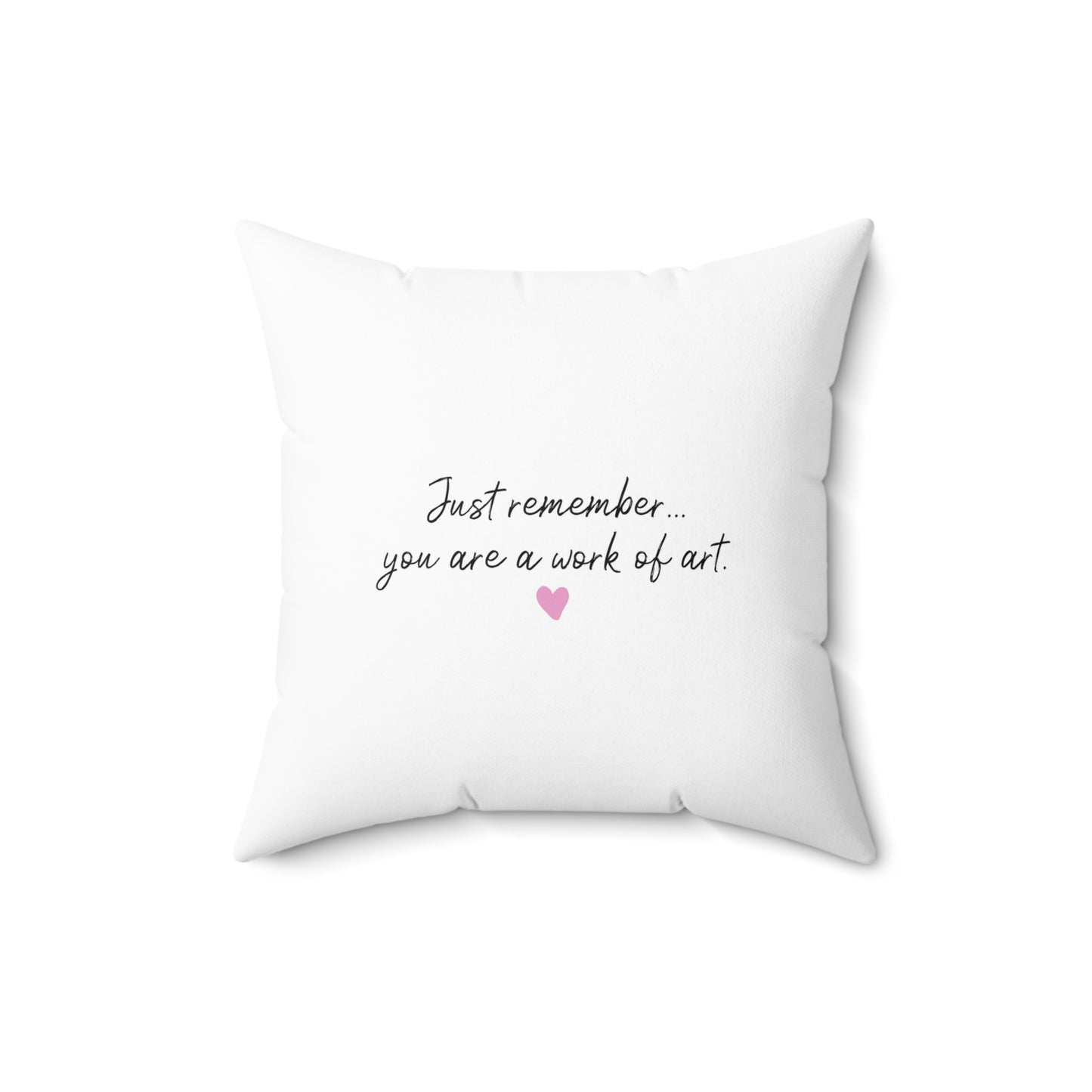 Keepsake Couture Inspirational Fashion Illustrated Square Pillow