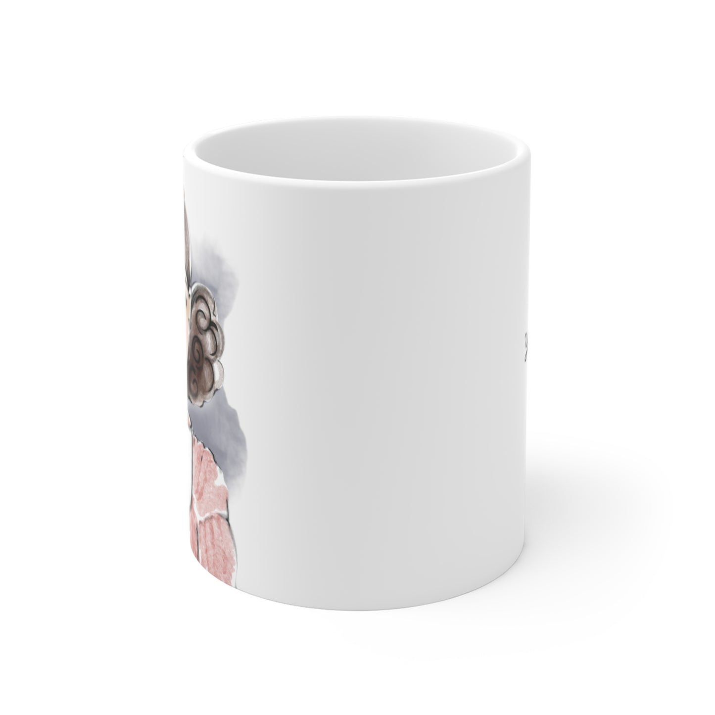 Keepsake Couture Coffee Lover Inspirational Fashion Illustrated Mug
