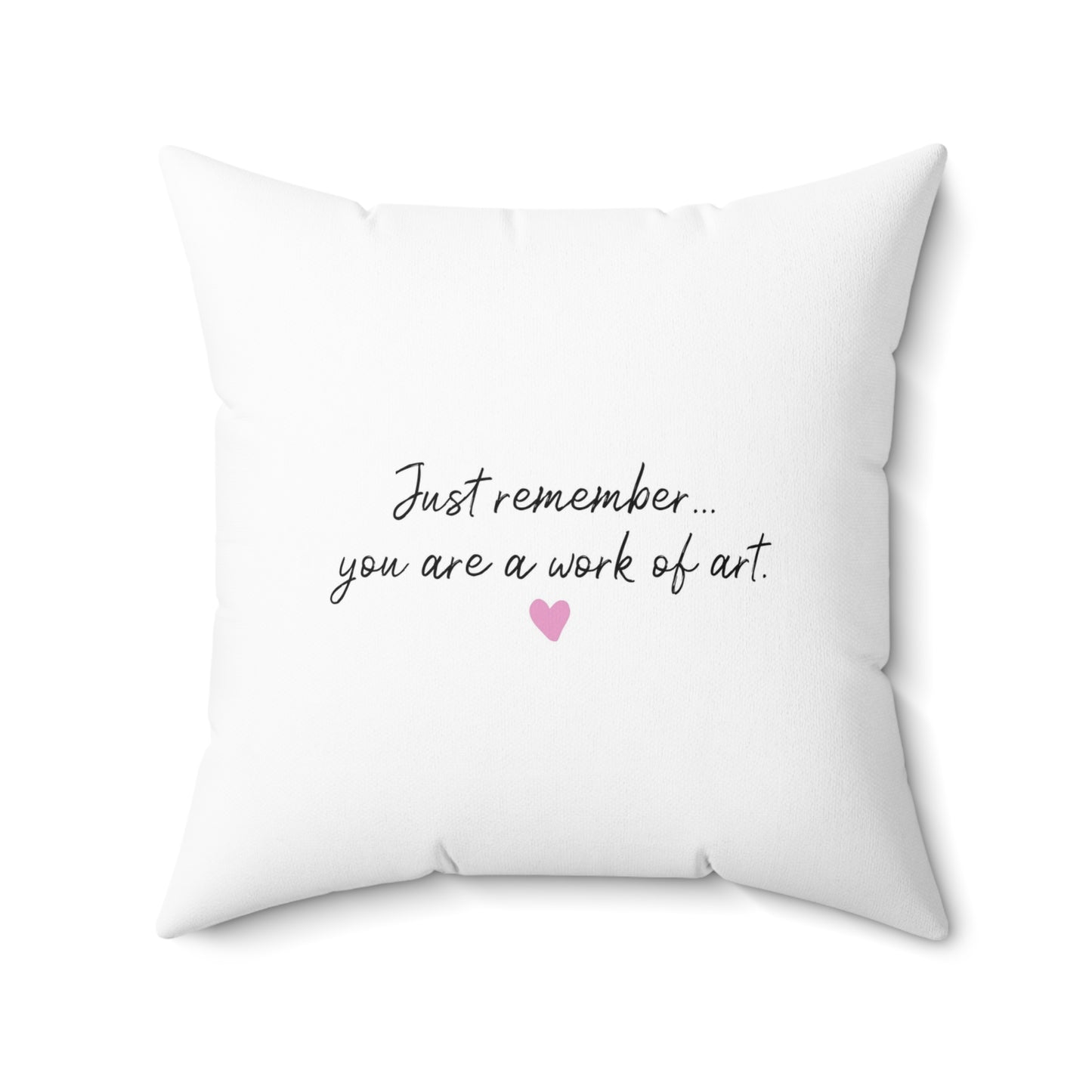 Keepsake Couture Inspirational Fashion Illustrated Square Pillow
