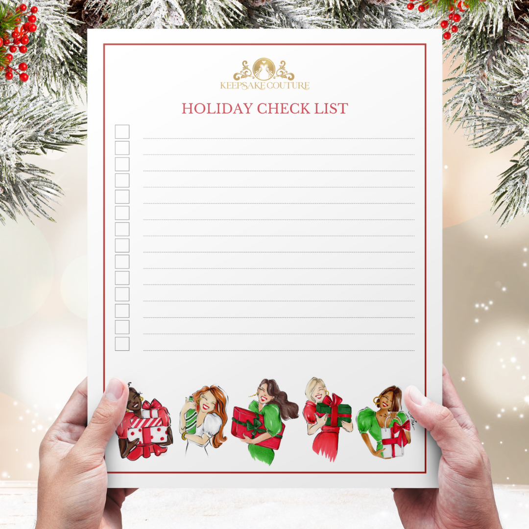 Digital Download Holiday Checklist