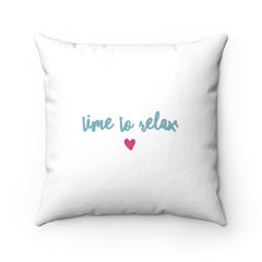 Relax and Chill Fashion Illustrated Pillow