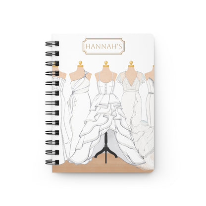Keepsake Couture Wedding Planner Spiral Bound Notebook Journal