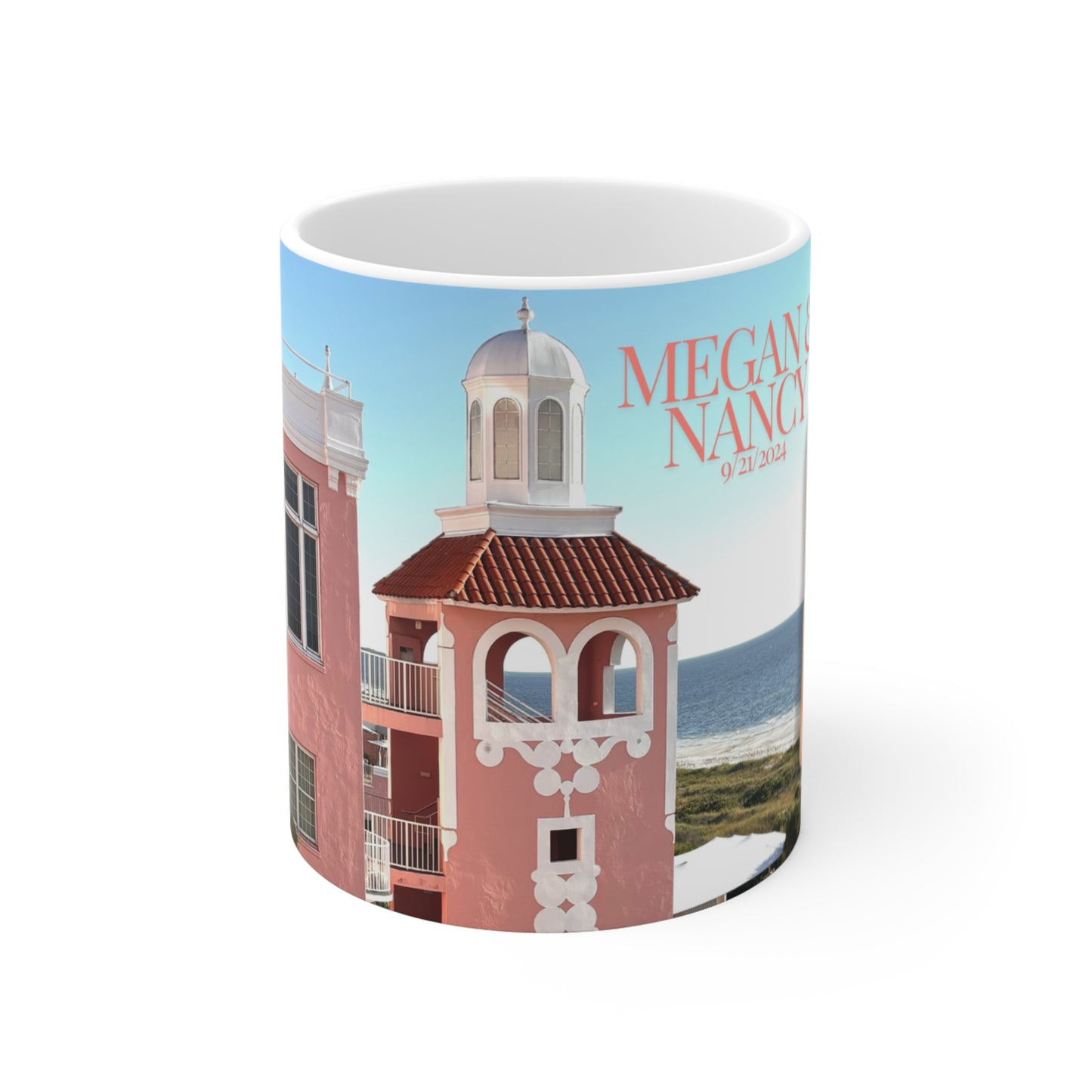 Megan & Nancy Wedding Illustrated Mug