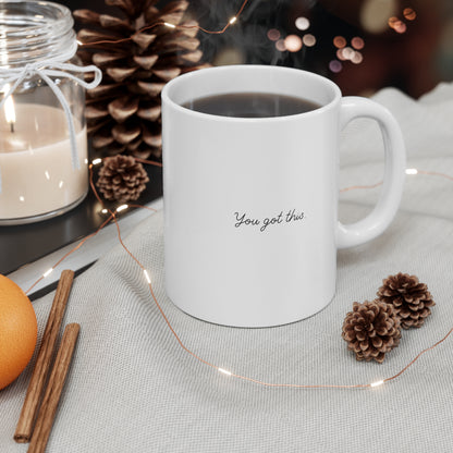 Keepsake Couture Coffee Lover Inspirational Fashion Illustrated Mug