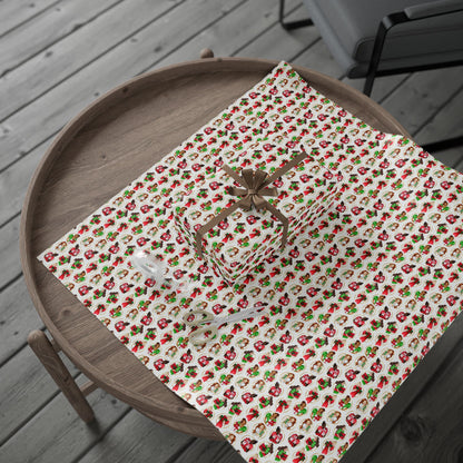 Fashion Illustrated Holiday Wrapping Paper