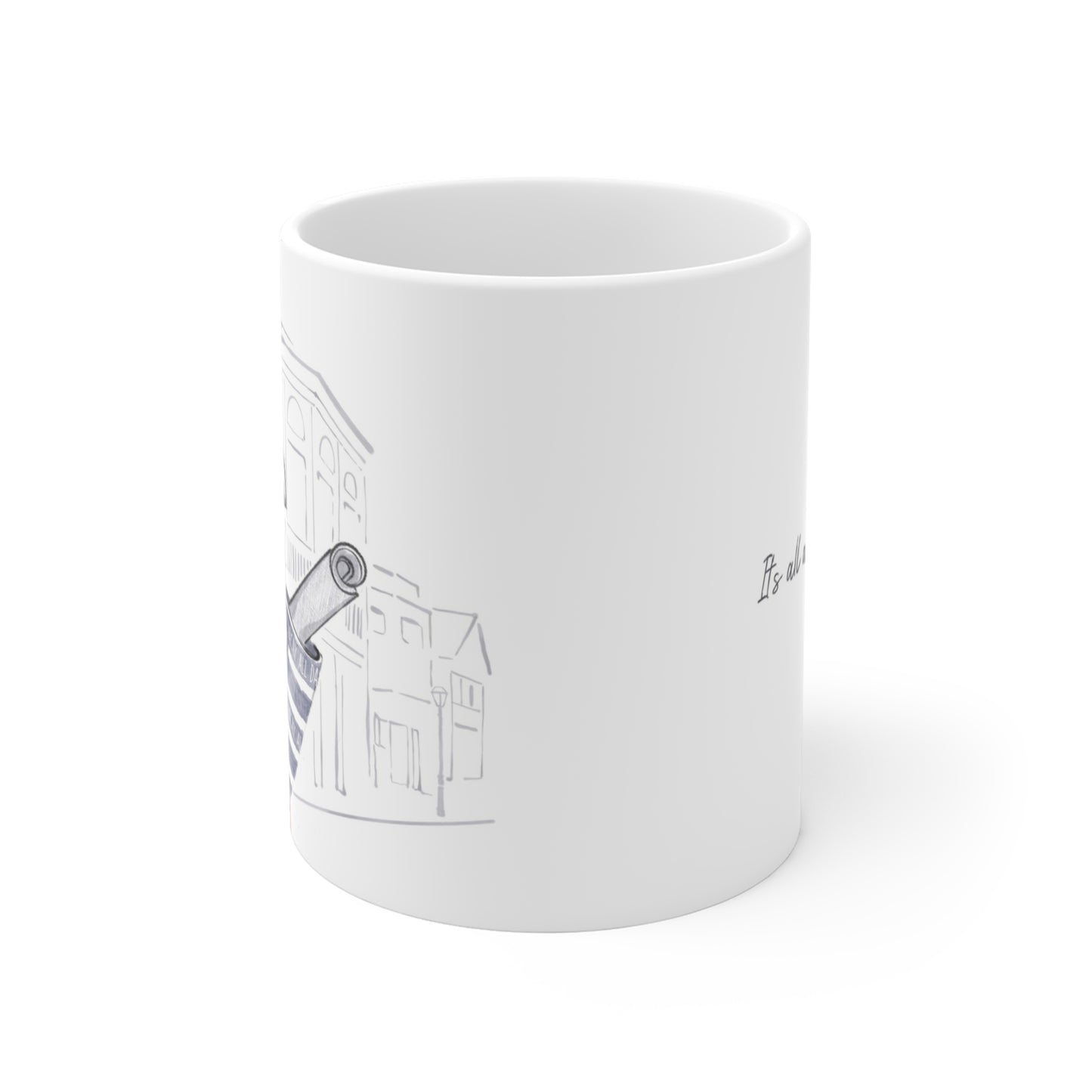 Keepsake Couture Inspirational Journey Fashion Illustrated Mug