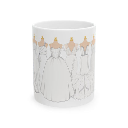 Keepsake Couture Wedding Gown Bridal Mug