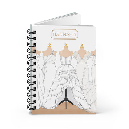 Keepsake Couture Wedding Planner Spiral Bound Notebook Journal