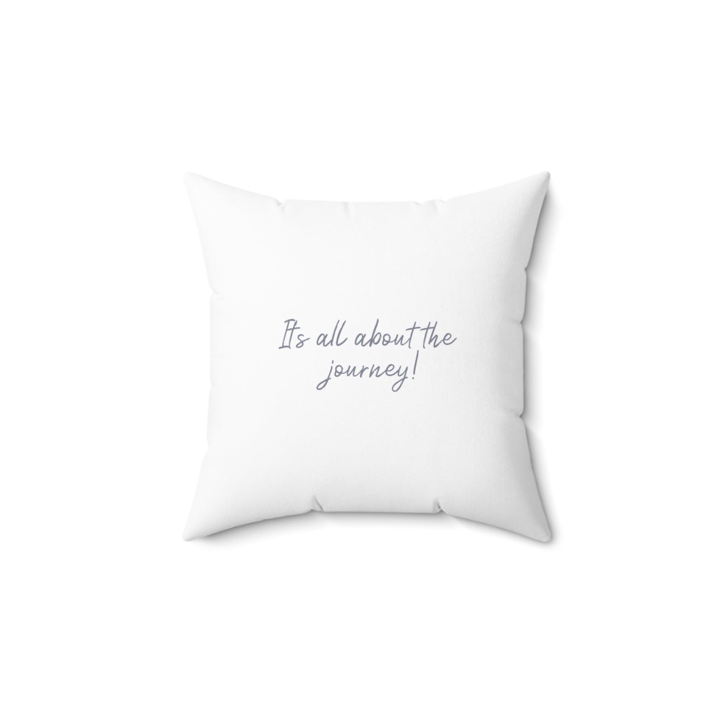 Keepsake Couture Inspirational Journey Fashion Illustrated Square Pillow
