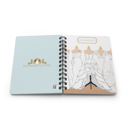Keepsake Couture Wedding Planner Spiral Bound Notebook Journal