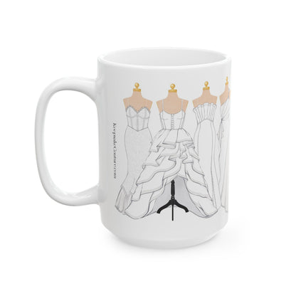 Keepsake Couture Wedding Gown Bridal Mug