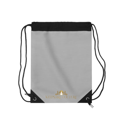 Keepsake Couture Fashion Illustrated Game Day Drawstring Bag - NAVY TEAMS