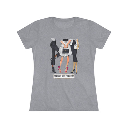 Motivational Fashion Illustrated Women's Triblend Tee