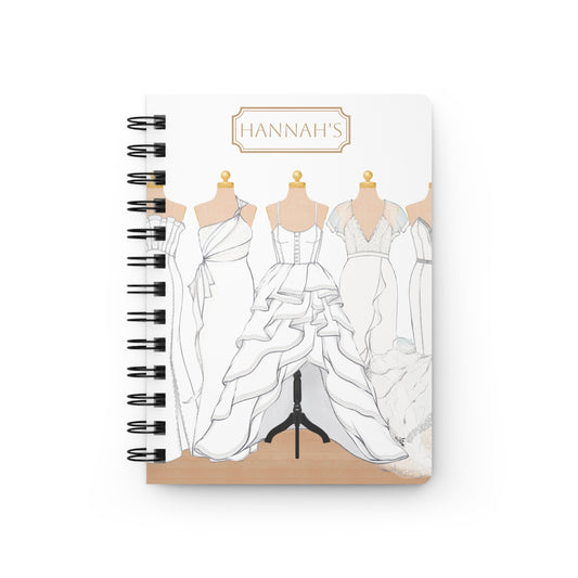 Keepsake Couture Wedding Planner Spiral Bound Notebook Journal