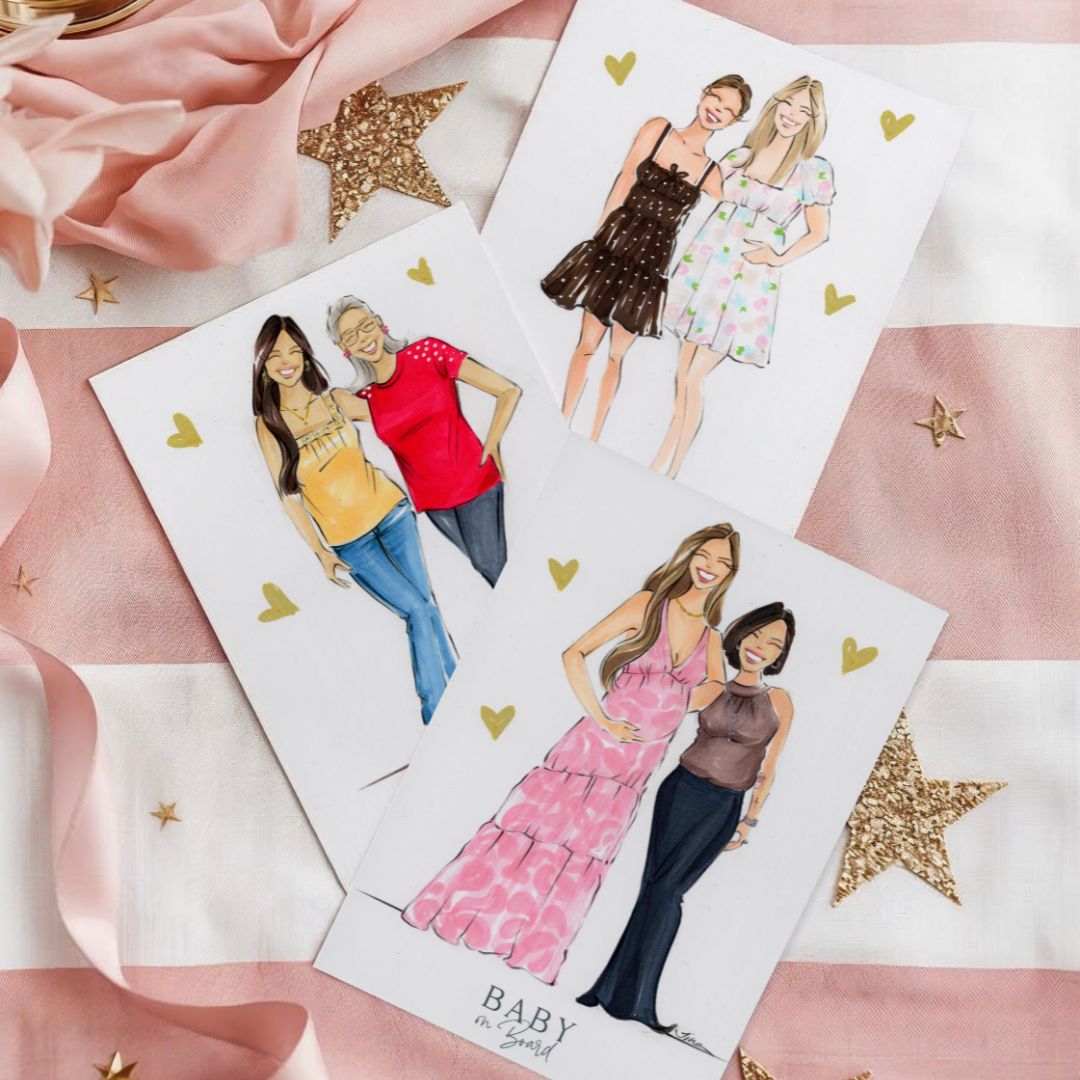 Custom Fashion Illustration Post Party Package