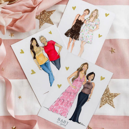 Custom Fashion Illustration Post Party Package