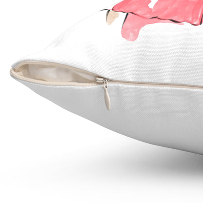 Keepsake Couture Relax Weekend Fashion Illustrated Square Pillow