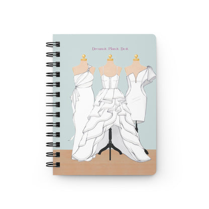 Wedding Planner Spiral Bound Notebook Journal