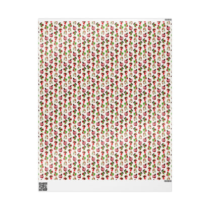 Fashion Illustrated Holiday Wrapping Paper