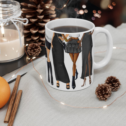 Keepsake Couture Motivational Fashion Illustration Mug