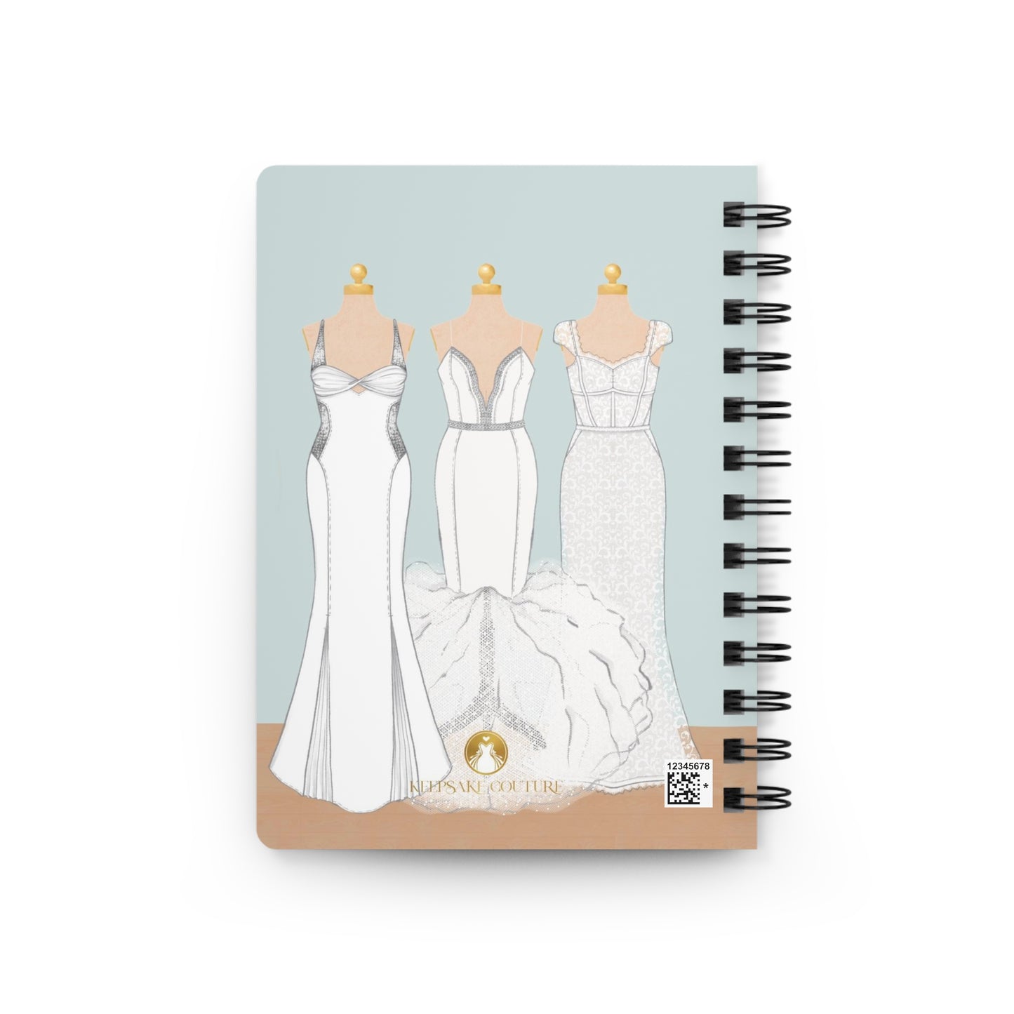 Wedding Planner Spiral Bound Notebook Journal