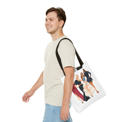 Keepsake Couture Travel Fashion Illustrated Tote Bag