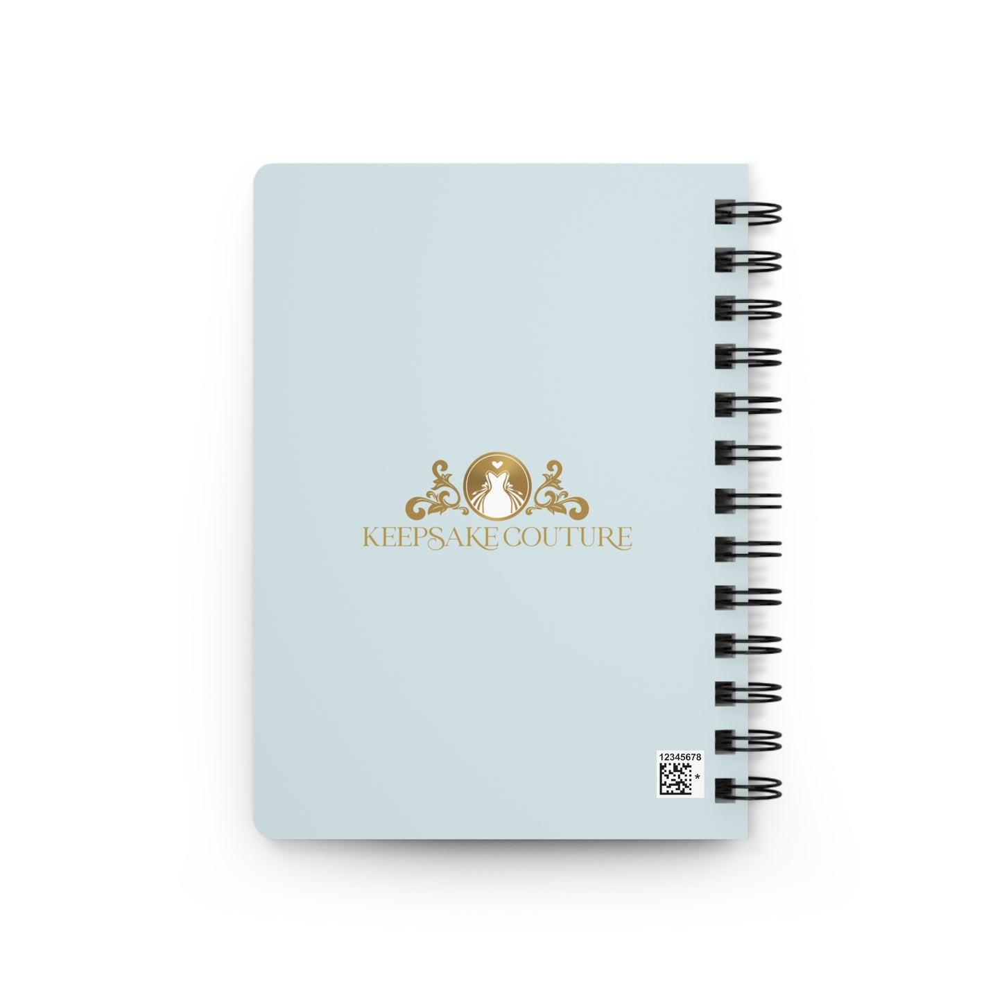 Keepsake Couture Wedding Planner Spiral Bound Notebook Journal