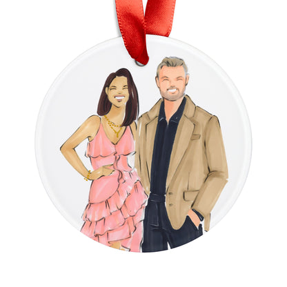 Custom Illustrated Acrylic Ornament