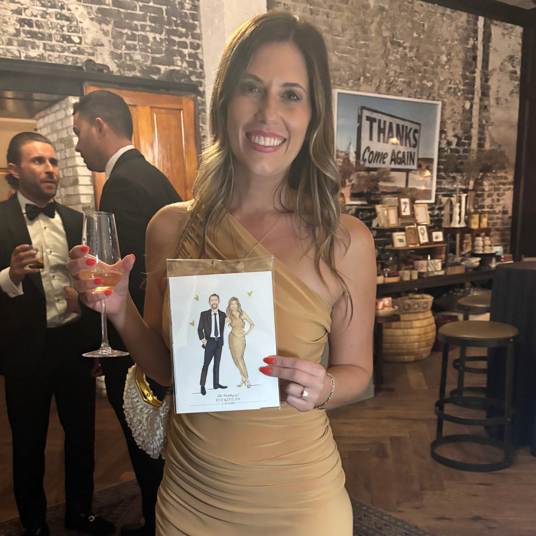 Live Event Sketching Packages & Pricing – Keepsake Couture