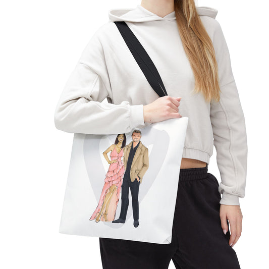Custom Fashion Illustrated Tote Bag