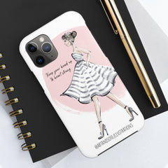 Heart Strong Fashion Illustration Phone Case