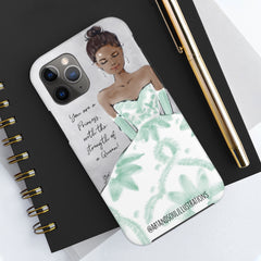 Princess and Queen Fashion Illustration Phone Case