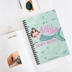Mermaid Fashion Illustrated Notebook